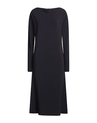 SPORTMAX Midi dress Black 81% Modal, 10% Elastane, 9% Polyamide