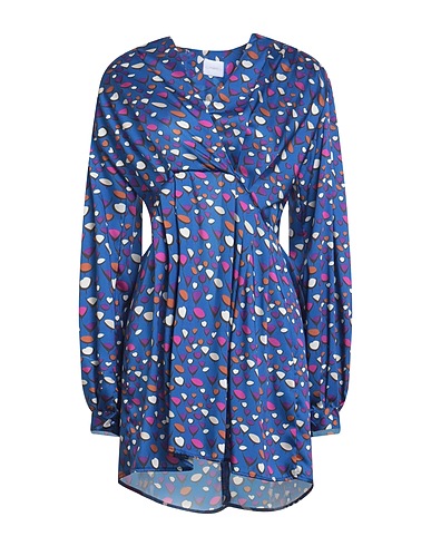 MERCI ITALIA Short dress Blue 100% Polyester