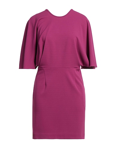 MERCI ITALIA Short dress Mauve 94% Polyester, 6% Elastane
