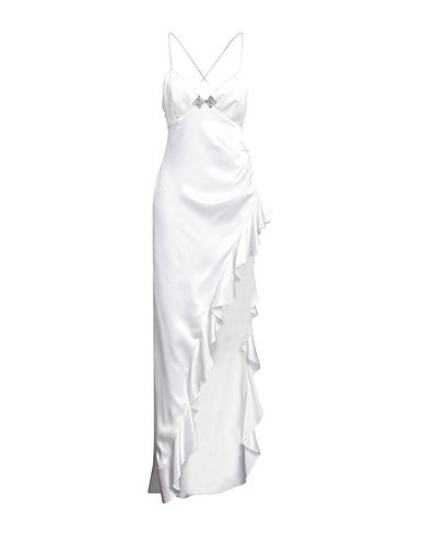 ALESSANDRA RICH Long dress White 100% Silk