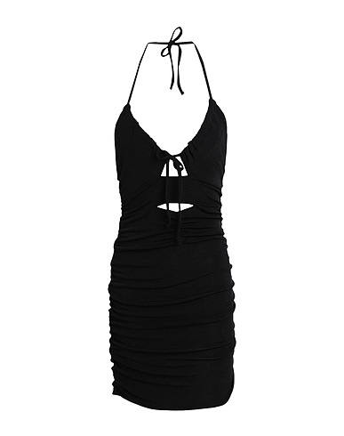 ONLY Short dress Black 95% Polyester, 5% Elastane