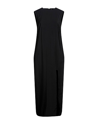MAISON LAVINIATURRA Long dress Black 90% Viscose, 10% Polyester