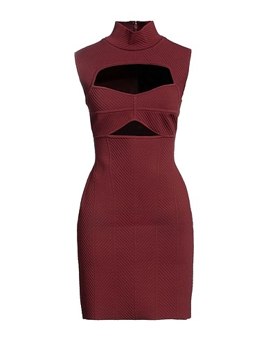 HERVÉ LÉGER DRESSES Brick 77% Recycled viscose, 16% Polyester, 6% Nylon, 1% Elastane