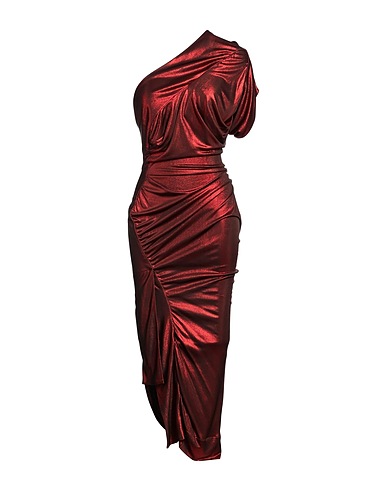 VIVIENNE WESTWOOD Midi dress Red 100% Viscose