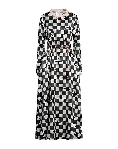 ALYSI Long dress Lead 100% Viscose