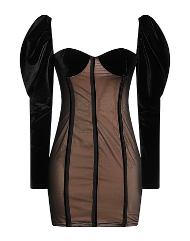 ODÌ ODÌ Sheath dress Black 100% Polyester