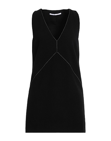 MAISON LAVINIATURRA Short dress Black 100% Polyester