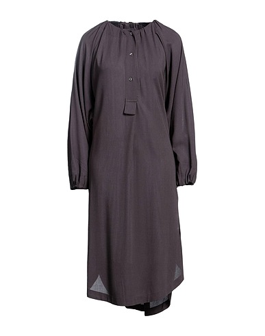 ELVINE Midi dress Dark purple 100% Polyester