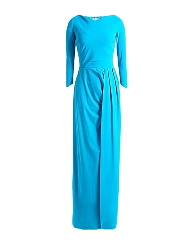 CHIARA BONI LA PETITE ROBE Long dress Azure 72% Polyamide, 28% Elastane