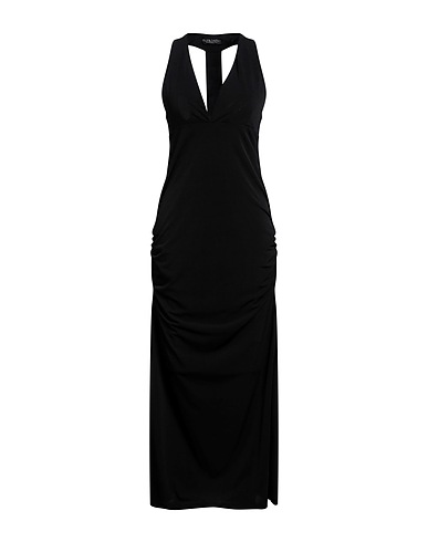 NORA BARTH Long dress Black 50% Polyamide, 47% Viscose, 3% Elastane