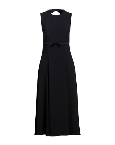 REDValentino Midi dress Black 70% Acetate, 30% Viscose