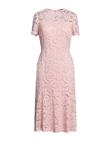 LAUREN RALPH LAUREN Vestido midi Rosa 100% Poliéster