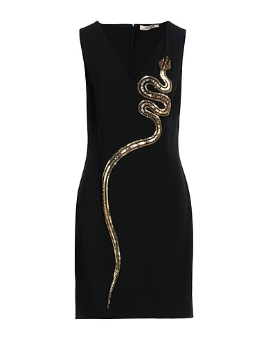 ROBERTO CAVALLI Sheath dress Black 54% Viscose, 44% Acetate, 2% Elastane