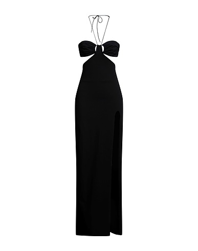 AMAZUÌN Long dress Black 72% Polyamide, 28% Elastane