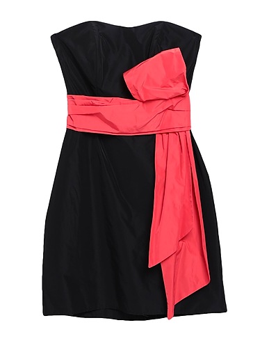 SIMONE MARULLI Vestito corto Nero 100% Poliestere