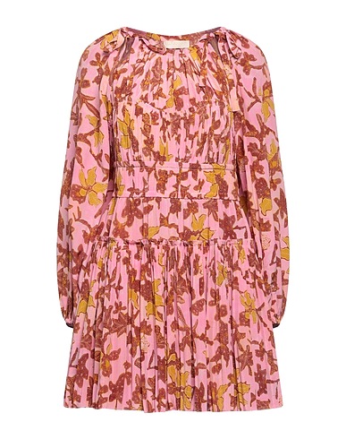 ULLA JOHNSON Kurzes Kleid Rosa 100% Seide