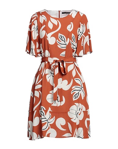 SEVENTY VENEZIA Short dress Brown 100% Viscose