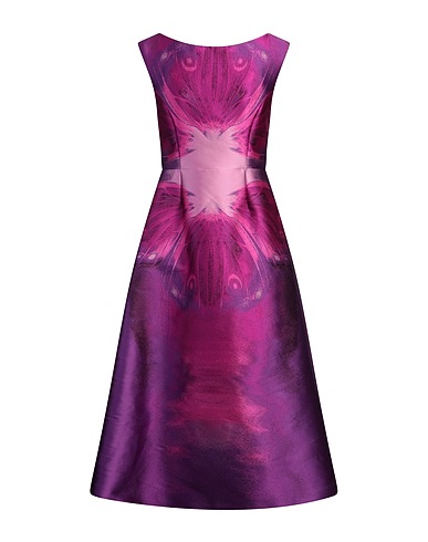 ALBERTA FERRETTI Long dress Purple 95% Polyester, 5% Silk