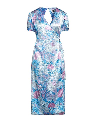 BIMBA Y LOLA Midi dress Light blue 100% Polyester
