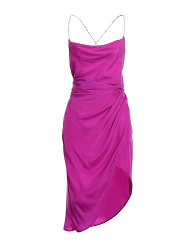 GAUGE81 Midi dress Mauve 100% Silk