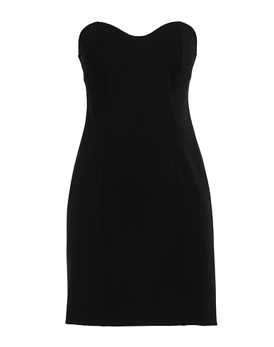 AMBUSH Sheath dress Black 53% Polyester, 43% Virgin Wool, 4% Elastane