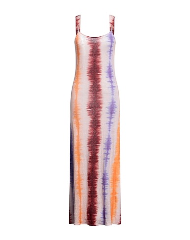 CANESSA Long dress Light pink 100% Linen