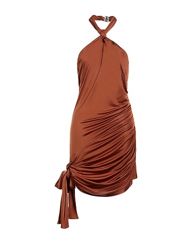GAUGE81 Short dress Copper 100% Viscose