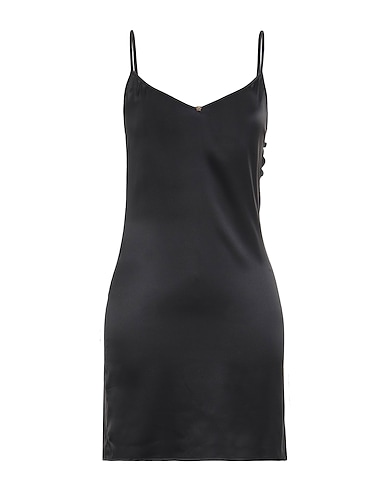 VERSACE Slip dress 94% Silk, 6% Elastane