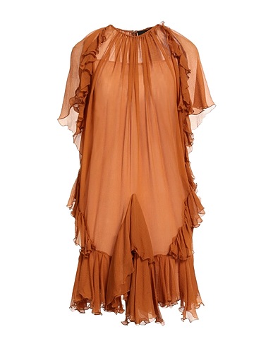 DSQUARED2 Short dress Camel 100% Silk