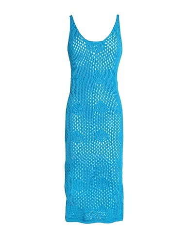 BIMBA Y LOLA Midi dress AZZURRO 100% Polyester