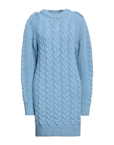 MVP WARDROBE Vestito corto Carta da zucchero 66% Acrilico, 29% Lana, 5% Poliestere