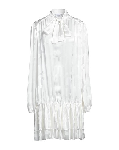 JIJIL Vestito chemisier Bianco 100% Viscosa