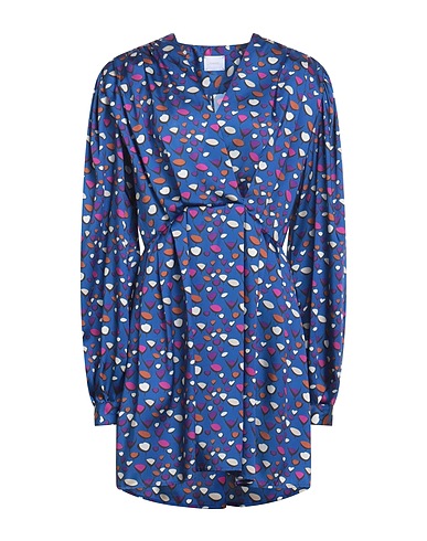 MERCI ITALIA Short dress Blue 100% Polyester