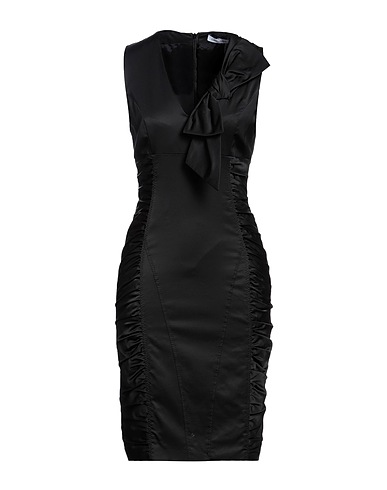 FLAVIO CASTELLANI Short dress Black 57% Viscose, 43% Polybutylene