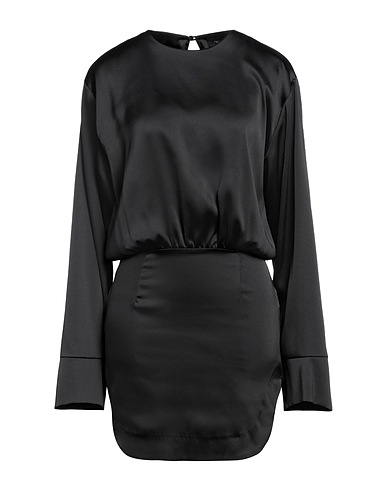 ACTUALEE Short dress Black 100% Polyester