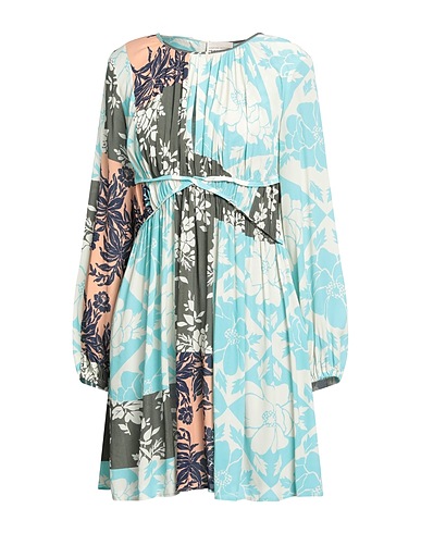 SEMICOUTURE Vestito corto Avorio 100% Viscosa