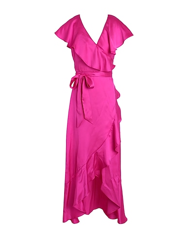 TOPSHOP Midi dress Fuchsia 100% Polyester