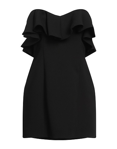FORTE DEI MARMI COUTURE Vestito corto Nero 100% Poliestere