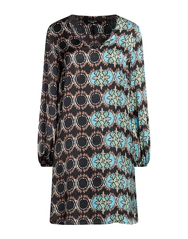 MANILA GRACE Short dress Black 100% Viscose