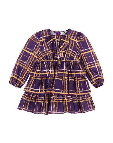 ELISABETTA FRANCHI Vestito Baby  Viola 100% Poliestere