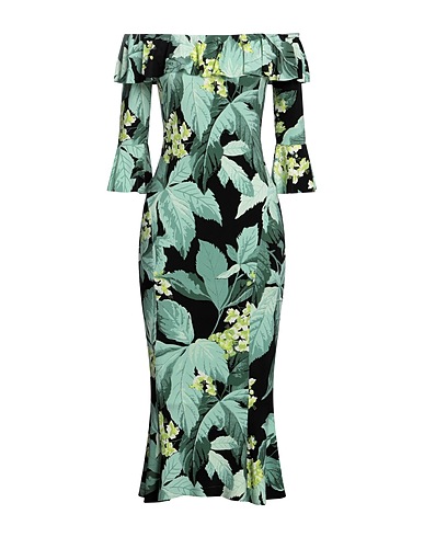 NORMA KAMALI Midi dress Light green 95% Polyester, 5% Elastane