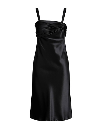 MUSANI COUTURE Vestito midi Nero 100% Poliestere