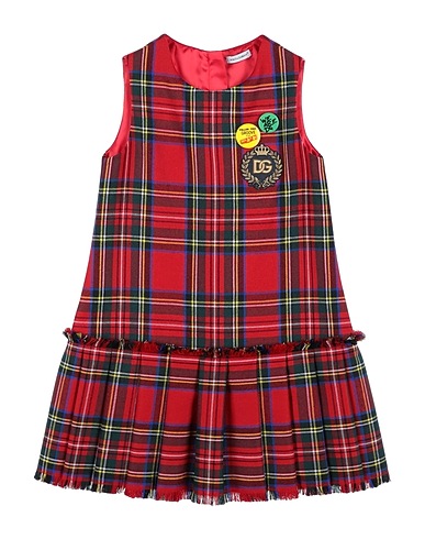 DOLCE&GABBANA Dress Red 100% Virgin Wool