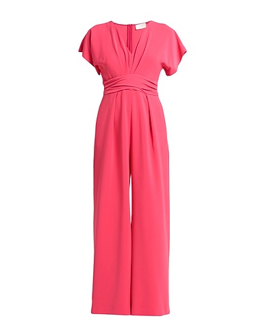 I BLUES Jumpsuits and Dungarees Fuchsia 63% Triacetate, 37% Polyester