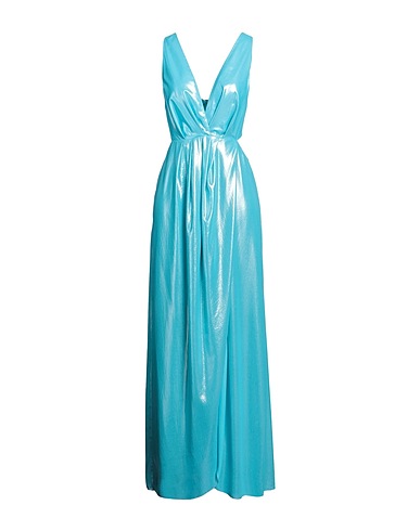 HANITA Long dress Azure 100% Polyester