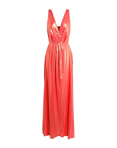 HANITA Vestito lungo Salmone 100% Poliestere