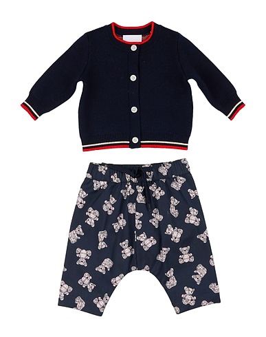 BURBERRY Baby co-ord  87% Wool, 6% Polyester, 5% Polyamide, 1% Elastane, 1% Cashmere
