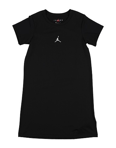 JORDAN Vestito JORDAN ESSENTIALS DRESS
 Nero 57% Cotone, 38% Poliestere, 5% Elastan