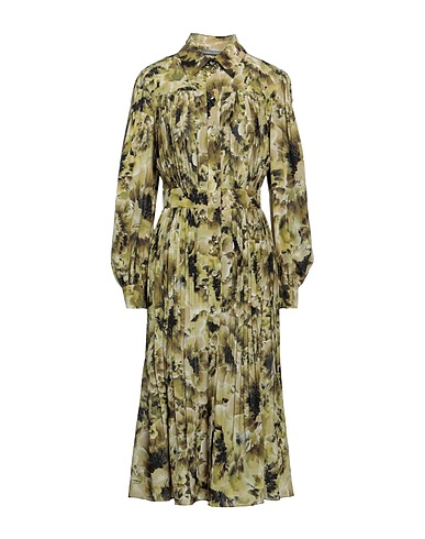 ALBERTA FERRETTI Midi dress Green 100% Silk