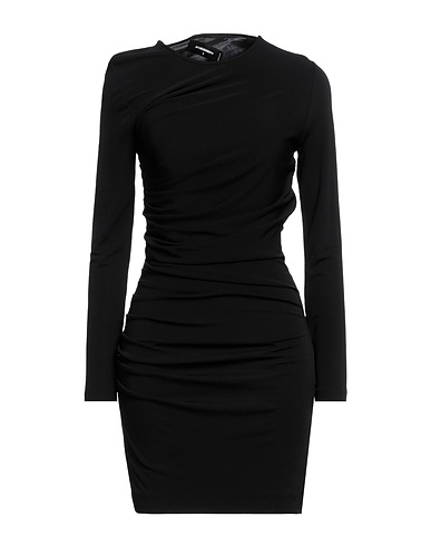 DSQUARED2 Vestito corto Nero 100% Viscosa